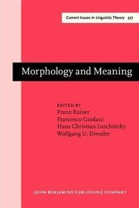 Produktbild: Morphology and Meaning