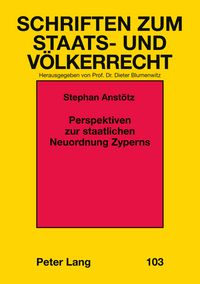Produktbild: Perspektiven zur staatlichen Neuordnung Zyperns