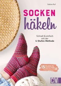 Bild vom Artikel Socken häkeln - Schnell und einfach mit der 4-Stufenmethode vom Autor Sabine Ruf