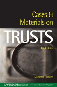 Produktbild: Cases & Materials on Trusts