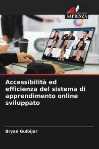 Produktbild: Accessibilit&agrave; ed efficienza del sistema di apprendimento online sviluppato
