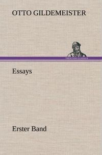 Produktbild: Essays - Erster Band