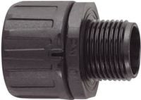 Produktbild: HellermannTyton 166-21002 HG16-S-M16 Schlauchverschraubung Schwarz M16 11.80mm Gerade 1St.