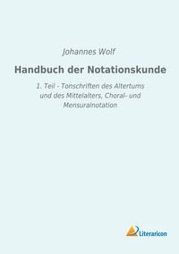 Produktbild: Handbuch der Notationskunde
