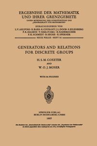 Produktbild: Generators and Relations for Discrete Groups