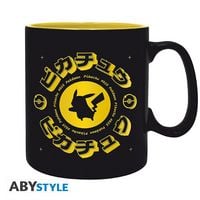 Produktbild: POKEMON - Mug - 460 ml - Pikachu Black Icon - cardboard box