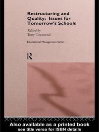 Produktbild: Restructuring and Quality: Issues for Tomorrow's Schools