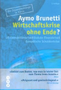 Bild vom Artikel Brunetti, A: Wirtschaftskrise ohne Ende? vom Autor Aymo Brunetti