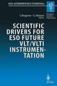 Produktbild: Scientific Drivers for ESO Future VLT/VLTI Instrumentation