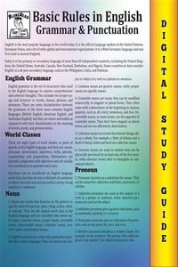 Produktbild: English Grammar ( Blokehead Easy Study Guide)