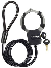Produktbild: Master Lock 8275EURDPROBLK Kabelschloss Schwarz Schl&uuml;sselschloss