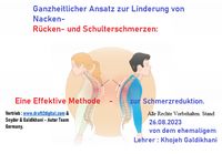 Produktbild: Ganzheitlicher Ansatz zur Linderung von Nacken- R&uuml;cken- und Schulterschmerzen: Eine Effektive Methode zur Schmerzreduktion.