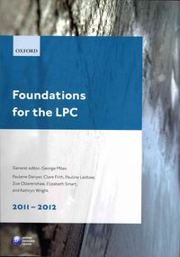 Produktbild: Foundations for the Lpc 2011-2012