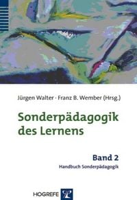Produktbild: Sonderp&auml;dagogik des Lernens
