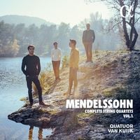 Produktbild: Quatuor Van Kuijk: Streichquartette Vol.1