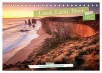 Produktbild: Land. Licht. Meer. (Tischkalender 2027 DIN A5 quer), CALVENDO Monatskalender