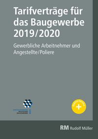 Produktbild: Tarifvertr&auml;ge f&uuml;r das Baugewerbe 2019/2020 - E-Book (PDF)