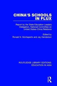 Montaperto, R: China's Schools in Flux