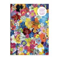 Produktbild: Flowers Pvc Multi-Pocket Cover Journal