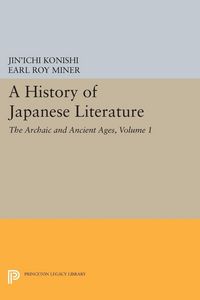 Produktbild: History of Japanese Literature, Volume 1