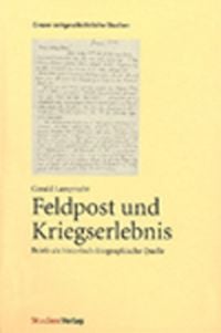 Produktbild: Feldpost und Kriegserlebnis