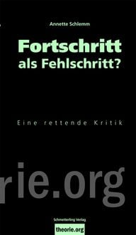 Produktbild: Fortschritt als Fehltritt