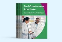 Produktbild: Fachfrau/-mann Apotheke (EFZ): Lehrmittelset 2./3. Lehrjahr (Print mit E-Book)