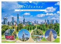Produktbild: Melbourne - Sympathische Metropole Australiens (Wandkalender 2027 DIN A3 quer), CALVENDO Monatskalender