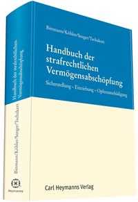 Produktbild: Handbuch der strafrechtlichen Verm&ouml;gensabsch&ouml;pfung