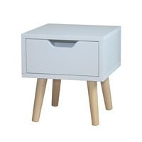 Produktbild: HTI-Living Nachtschrank 1 Schubk. Thekla 29325 Wei&szlig; Nachtschrank 1 Schubk. Thekla 29325 Wei&szlig;