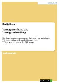 Produktbild: Vertragsgestaltung und Vertragsverhandlung