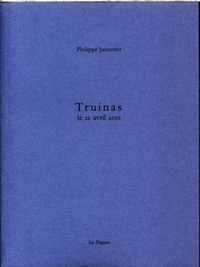 Produktbild: Truinas : le 21 avril 2001