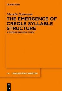 Produktbild: The Emergence of Creole Syllable Structure