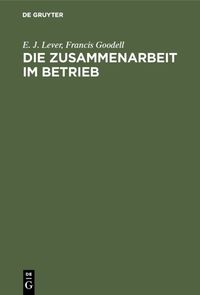 Produktbild: Die Zusammenarbeit im Betrieb