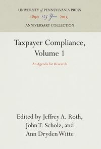 Produktbild: Taxpayer Compliance, Volume 1