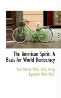 Produktbild: The American Spirit: A Basis for World Democracy