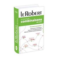 Produktbild: Dictionnaire des Combinaisons de mots - poche plus
