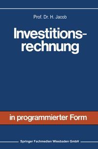 Produktbild: Investitionsrechnung