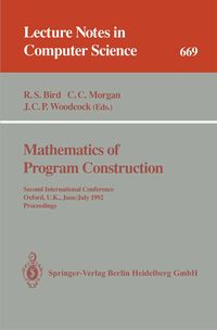 Produktbild: Mathematics of Program Construction