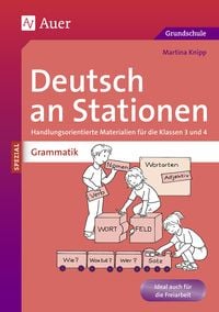 Produktbild: Deutsch an Stationen spezial: Grammatik 3/4