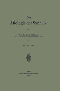 Produktbild: Die &Auml;tiologie der Syphilis