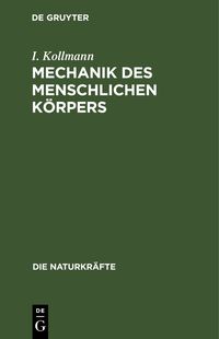 Produktbild: Mechanik des menschlichen K&ouml;rpers
