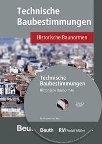 Produktbild: Technische Baubestimmungen &ndash; Historische Baunormen - DVD