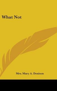 Produktbild: Denison, M: What Not