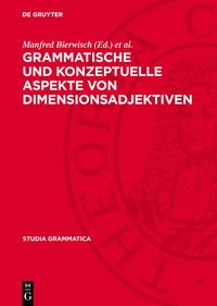Produktbild: Grammatische und konzeptuelle Aspekte von Dimensionsadjektiven
