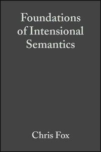 Produktbild: Foundations of Intensional Semantics