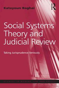 Produktbild: Social Systems Theory and Judicial Review
