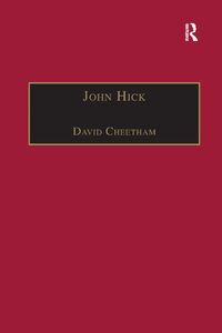 Produktbild: Cheetham, D: John Hick