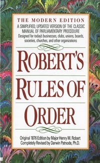 Produktbild: Robert's Rules of Order