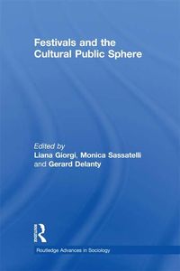 Produktbild: Festivals and the Cultural Public Sphere